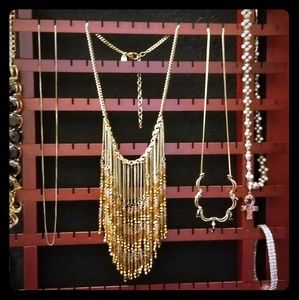 SALEMultiple Beaded Strands Necklace